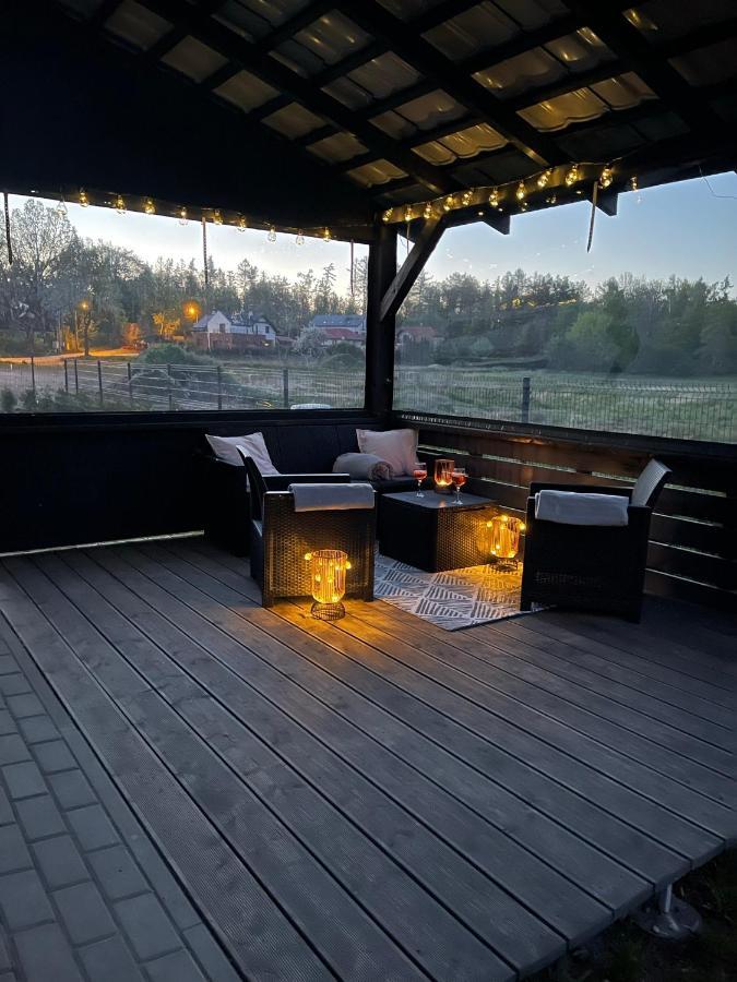 Domowy Zakatek Villa Tuchom Exteriör bild